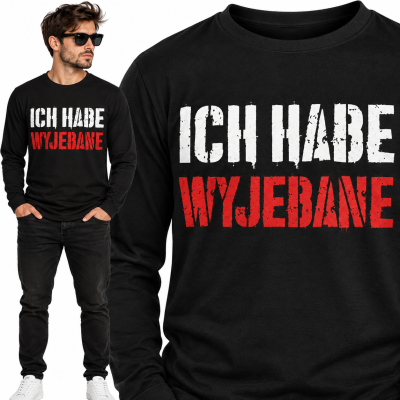 LONGSEEVE ŚMIESZNY  ICH HABE 2